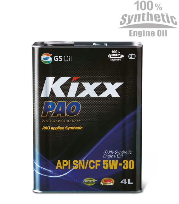 1866b102-fd77-11e6-b11c-0cc47a3200a7 Масло моторное Kixx PAO SAE 5w-30 SN CF синт. (4л)