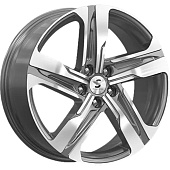7,5x19/5x114,3 ET50 D67,1 КР004 (Sportage) Diamond Gloss Graphite
