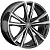 8x18/5x108 ET33 D60,1 CHR119 BKF (конус, C570)