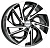 Диск колеса Carwel "Калкан 206" 7,0x17 5*112 ET40 D57,1 AB (Tiguan)