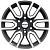 Диск колеса Carwel "Барал 1723" 8,0x17 6*139,7 ET30 D106,1 AGR (JAC T6 Pickup)