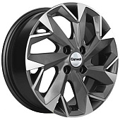 Диск колеса Carwel "Вага 1402" 5,5x14 4*98 ET35 D58,5 AGR (Granta/Datsun)