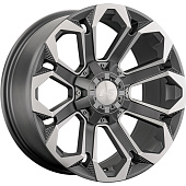 9x18/6x139,7 ET20 D106,1 1366 MGMF (конус, Колпак+лого)