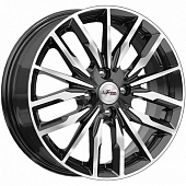 6x16/4x100 ET45 D60,1 Миконос (КС946) Блэк Джек