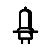 Автолампа светододная линзованная H4 ROCKET EE65W 6500К (к-т)