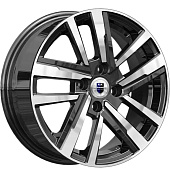 6x15/4x100 ET37 D60,1 Хант (КС1034) Алмаз черный