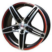 Диск колеса Alcasta "M04" 6,5x17 5*114,3 ET45 D60,1 MBRS
