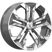 7,5x19/5x108 ET46 D63,35 КР015 (Geely Tugella) Diamond Gloss Graphite