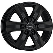 8x18/6x130 ET53 D84,1 Stone 6 Gloss Black