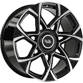 9,5x22/5x120 ET40 D62,6 LS FG59 BKF (конус, Колпак+лого)