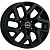 8x18/6x139,7 ET53 D92,3 Gravel Matt Black