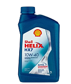Масло моторное Shell Helix HX7 SAE 10W-40 (синий) SP/SN/SN Plus п/с. (1л)