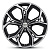 Диск колеса Carwel "Карачи 203" 7,0x17 5*112 ET40 D57,1 AB (Tiguan)