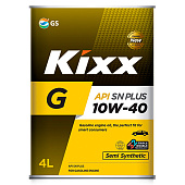 Масло моторное Kixx G/GX5 SAE 10w-40 SN Plus п/с. (1л)