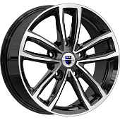 6,5x17/5x114,3 ET40 D66,1 Каланг (КС1086) Алмаз черный