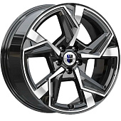 7,5x18/5x114,3 ET37 D66,6 Кайан (КС1012) Алмаз черный