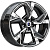 7,5x18/5x112 ET43 D66,6 Кайан (КС1012) Алмаз черный