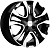 6x15/4x100 ET50 D60,1 KHW1503 (Vesta) Black-FP
