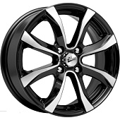 6x15/4x100 ET45 D67,1 Дайс (КС696) Блэк Джек